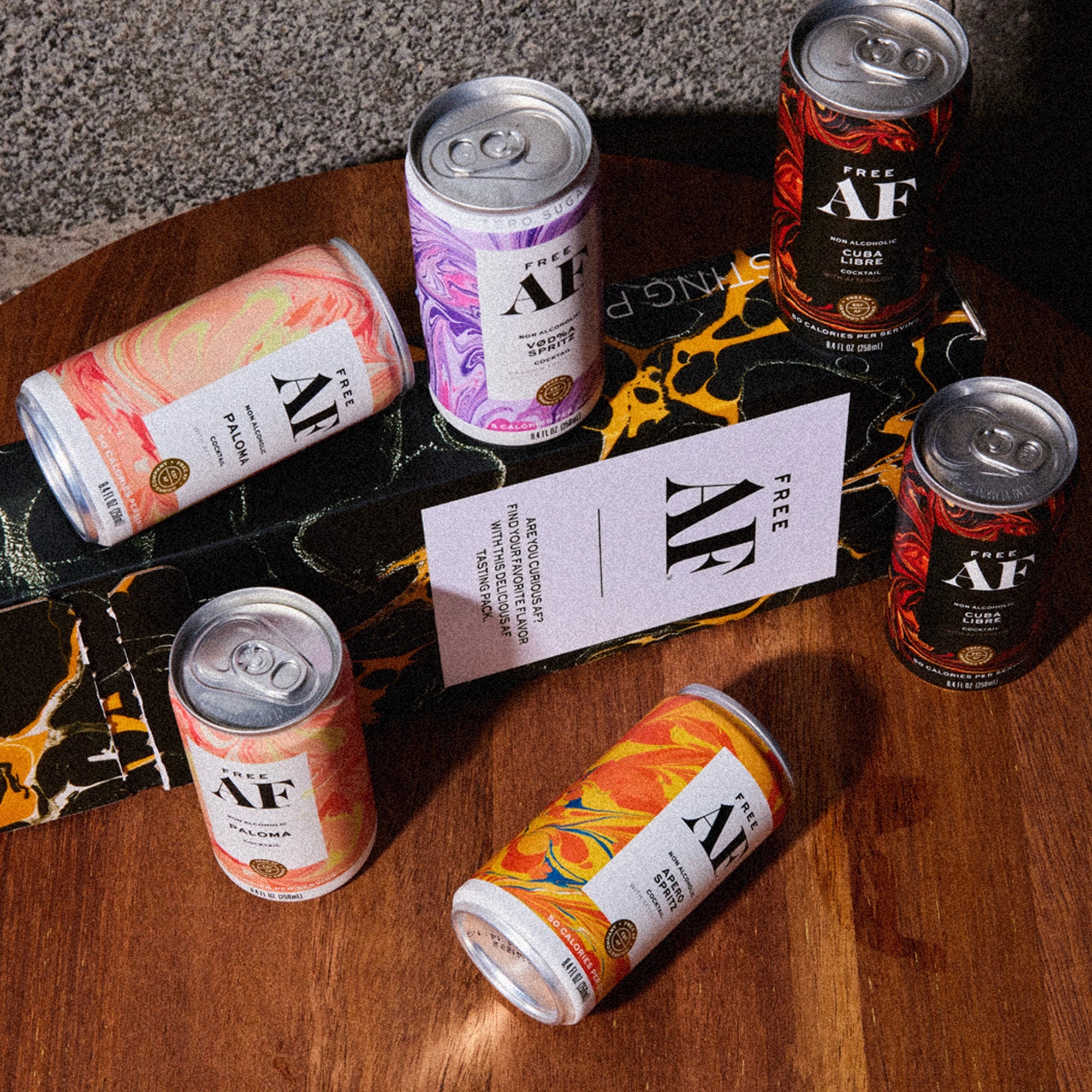 FREE AF TASTING PACK (6 pack)