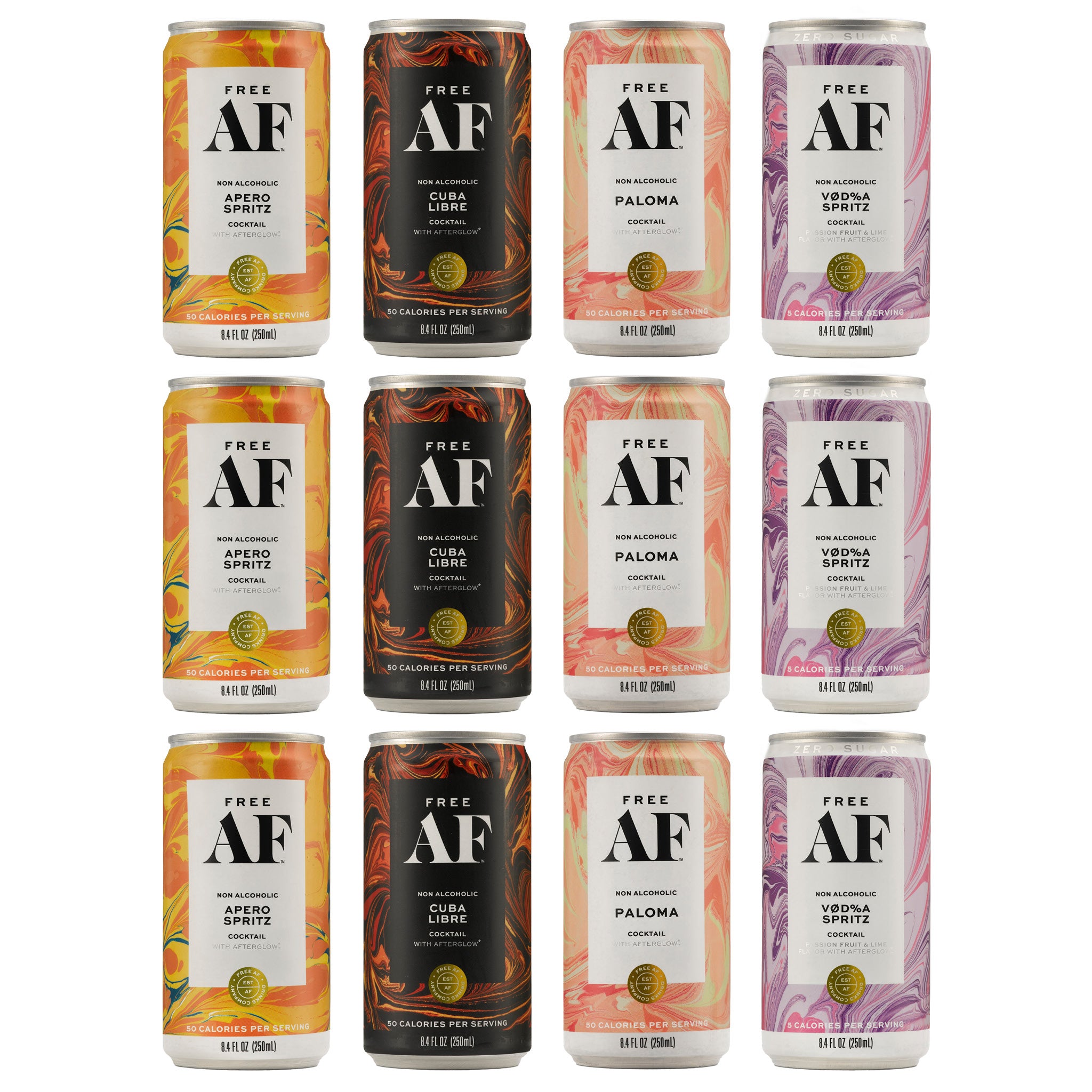 FREE AF VARIETY PACK (12 Pack)