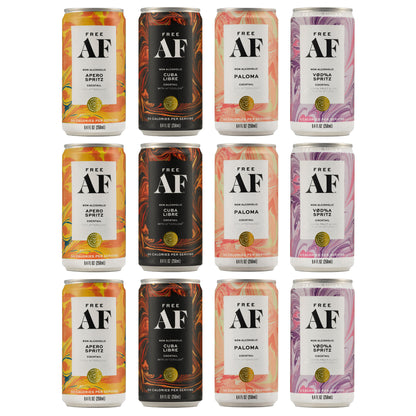 FREE AF VARIETY PACK (12 Pack)