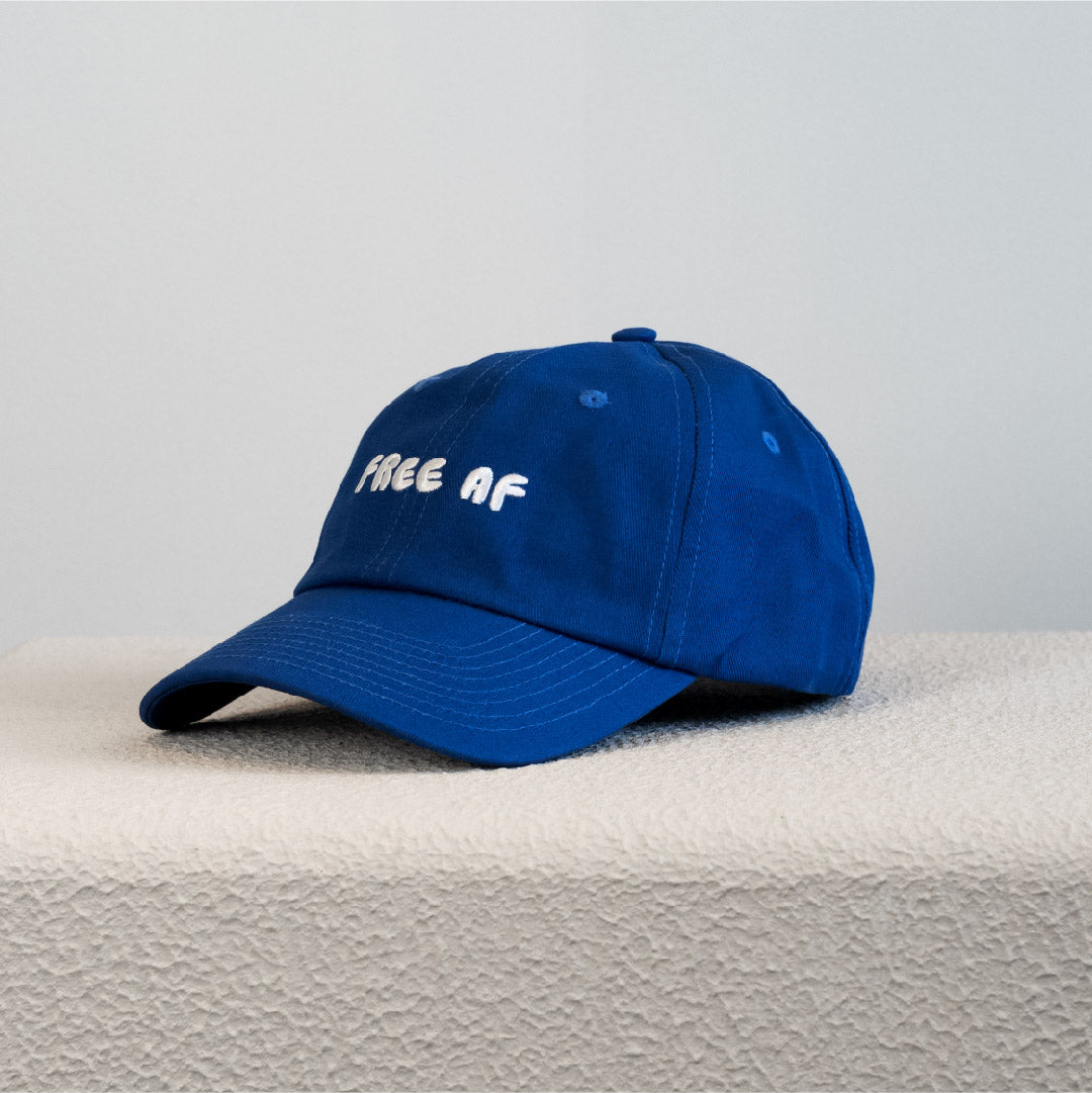 FREE AF CAP - FRESH AF BLUE