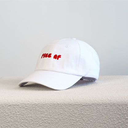 FREE AF CAP - FRESH AF WHITE