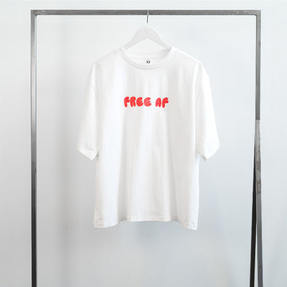 FREE AF BOX TEE - SOFT OFF WHITE