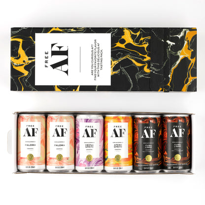 FREE AF TASTING PACK (6 pack) - Flavors May Vary